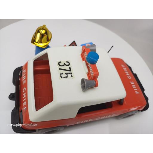 PLAYMOBIL 3216 COCHE DE BOMBEROS - FIRE CHIEF (AÑO 1977 - 1980) [4]