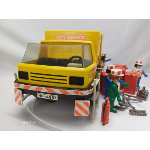 PLAYMOBIL 3470 CAMION DE LA BASURA (AÑO 1978) [3]