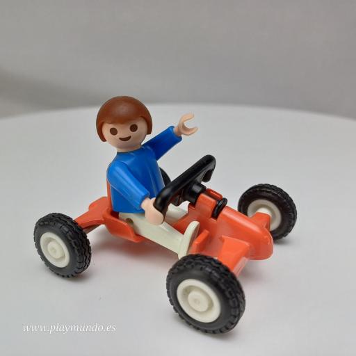 PLAYMOBIL 3358 KART INFANTIL (AÑO 1982)
