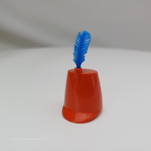 PLAYMOBIL SOMBRERO ROJO SOLDADOS 