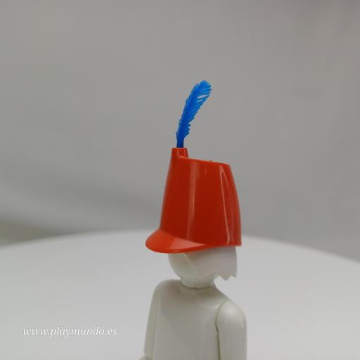 PLAYMOBIL SOMBRERO ROJO SOLDADOS  [1]
