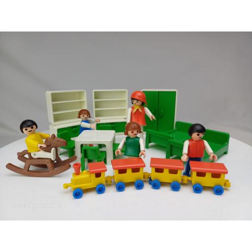 PLAYMOBIL 3417 SALA DE JUEGOS INFANTIL GUARDERIA (AÑO 1981 - 1987)