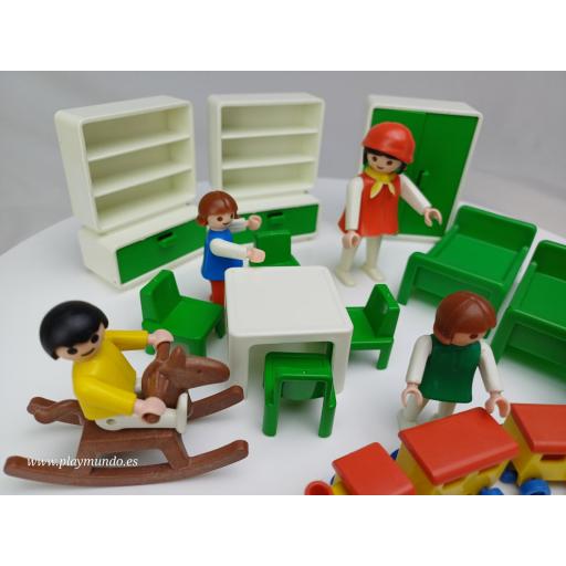 PLAYMOBIL 3417 SALA DE JUEGOS INFANTIL GUARDERIA (AÑO 1981 - 1987) [3]