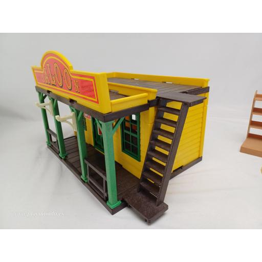 PLAYMOBIL 3461 SALOON OESTE WESTERN  (AÑO 1983 - 1993 ) [3]