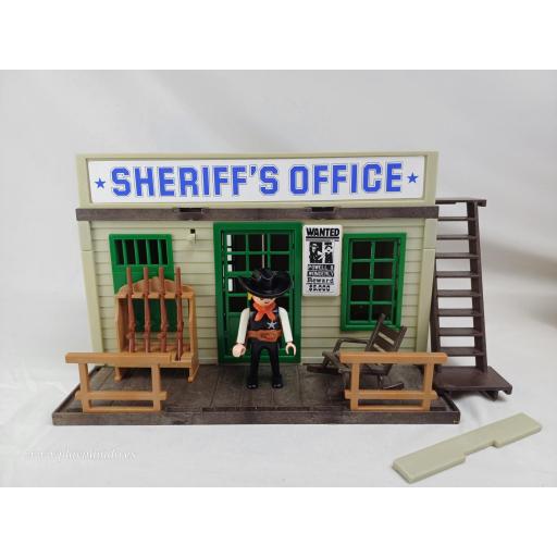 PLAYMOBIL 3423 OFICINA DEL SHERIFF (versión 1984-1995)