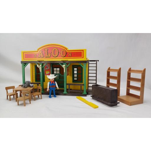 PLAYMOBIL 3461 SALOON OESTE WESTERN  (AÑO 1983 - 1993 )