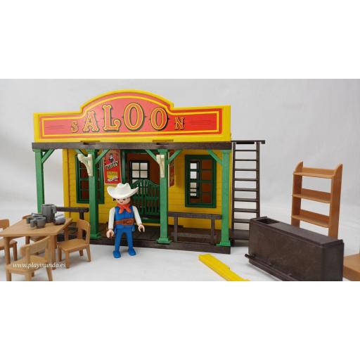 PLAYMOBIL 3461 SALOON OESTE WESTERN  (AÑO 1983 - 1993 ) [1]