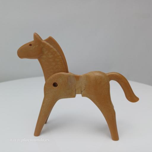 ​PLAYMOBIL CABALLO CLASICO MARRON MOD088
