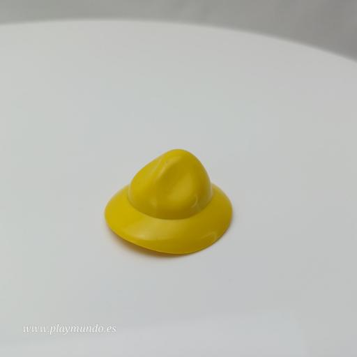 PLAYMOBIL SOMBRERO AMARILLO OESTE GRANJA MOD025