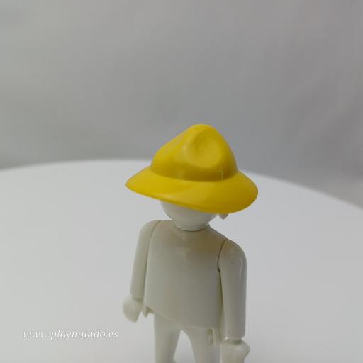 PLAYMOBIL SOMBRERO AMARILLO OESTE GRANJA MOD025 [1]