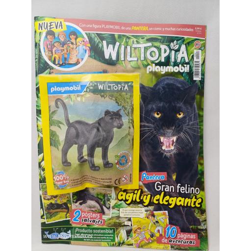 PLAYMOBIL REVISTA WILTOPIA  Nº 6 PANTERA (JUNIO 2025)