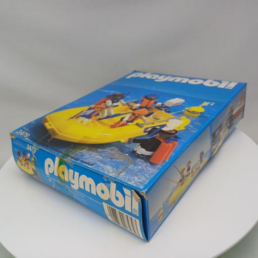 PLAYMOBIL 3479 SUBMARINISTAS CON LANCHA  (VERSION 1, AÑO 1984 - 1988) [5]