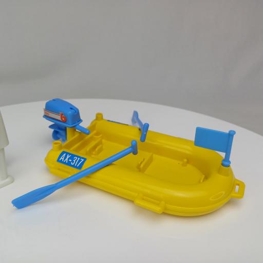 PLAYMOBIL LANCHA AMARILLA PRIMERA EPOCA [1]
