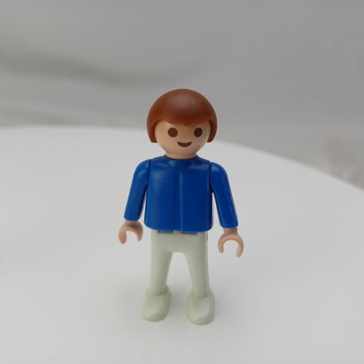 PLAYMOBIL NIÑO MUÑECO CLICK PRIMERA EPOCA  MOD0240