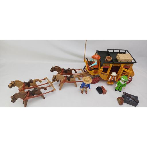 ​PLAYMOBIL 3803 DILIGENCIA OESTE WESTERN (AÑO 1994) [1]