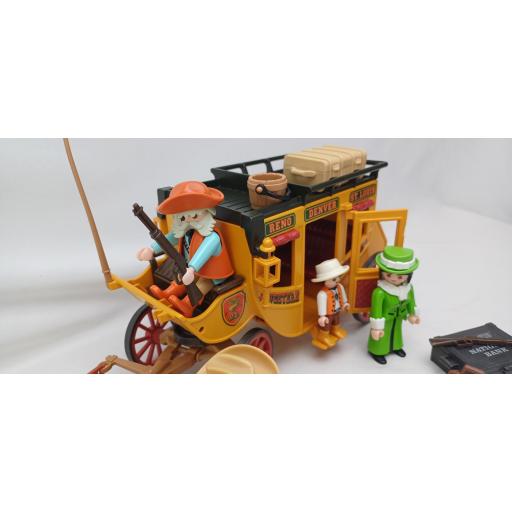 ​PLAYMOBIL 3803 DILIGENCIA OESTE WESTERN (AÑO 1994) [3]