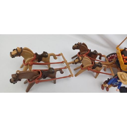 ​PLAYMOBIL 3803 DILIGENCIA OESTE WESTERN (AÑO 1994) [4]