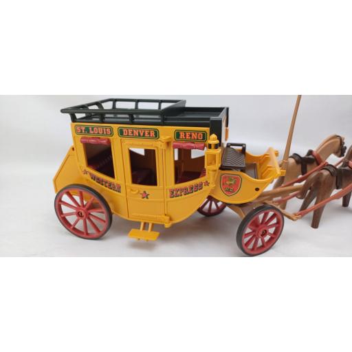 ​PLAYMOBIL 3803 DILIGENCIA OESTE WESTERN (AÑO 1994) [6]
