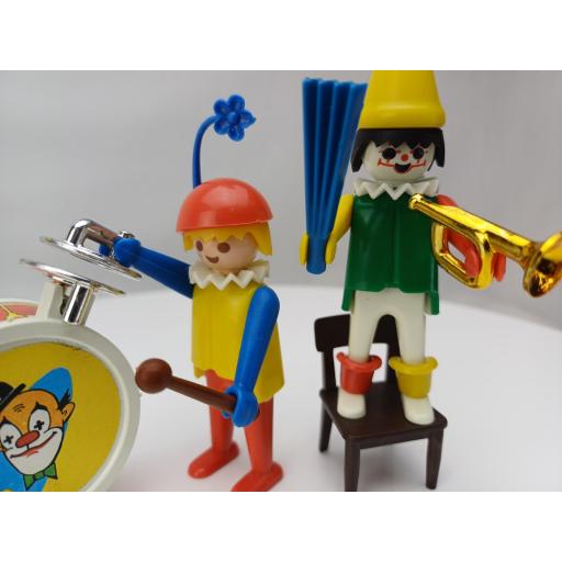 PLAYMOBIL 3578 PAYASOS MUSICOS (AÑO 1980 - 1982) [1]