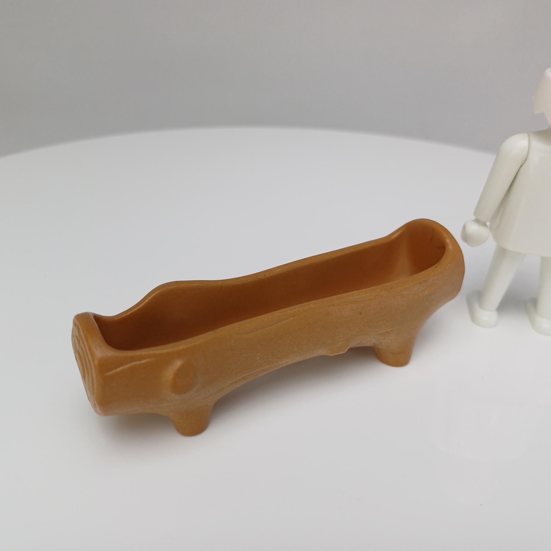 PLAYMOBIL COMEDERO BEBEDERO TRONCO GRANJA MEDIEVAL MOD057