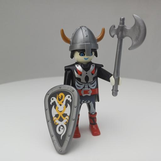 PLAYMOBIL GUERRERO CABALLERO MEDIEVAL MUÑECO CLICK  MOD1007