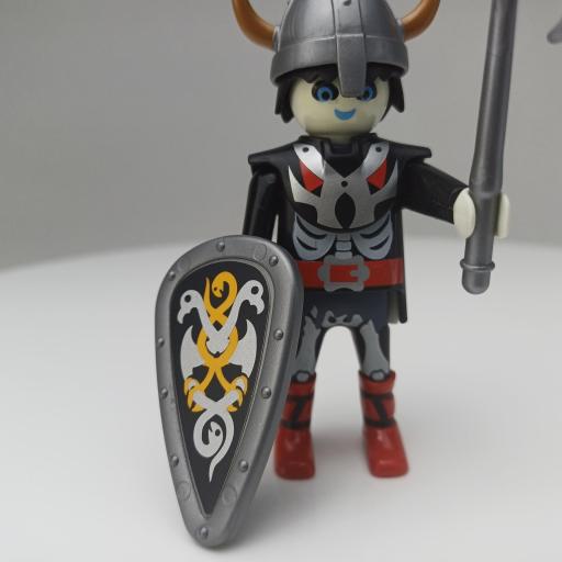 PLAYMOBIL GUERRERO CABALLERO MEDIEVAL MUÑECO CLICK  MOD1007 [0]