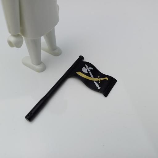PLAYMOBIL BANDERA PIRATA MOD039