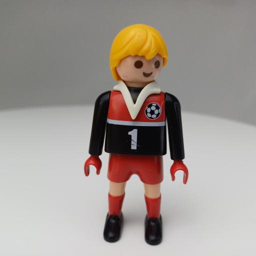 PLAYMOBIL FUTBOLISTA PORTERO  MUÑECO CLICK DEPORTES MOD049