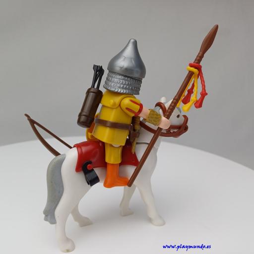 PLAYMOBIL 4926 GUERRERO MONGOL CON CABALLO (AÑO 2010) [2]