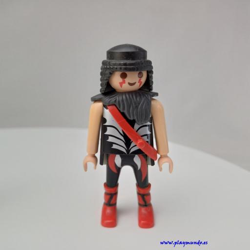 PLAYMOBIL GUERRERO CABALLERO MEDIEVAL MUÑECO CLICK  MOD1005