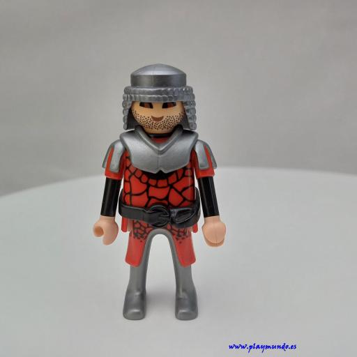 PLAYMOBIL GUERRERO CABALLERO MEDIEVAL MUÑECO CLICK  MOD3012
