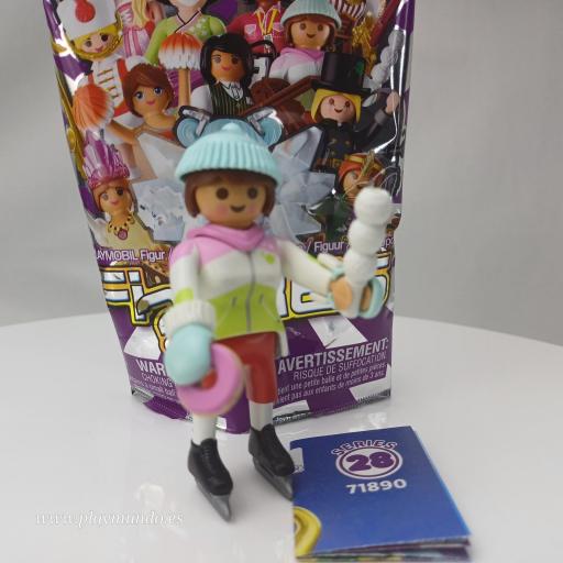 PLAYMOBIL SERIE 28 CHICAS PATINADORA