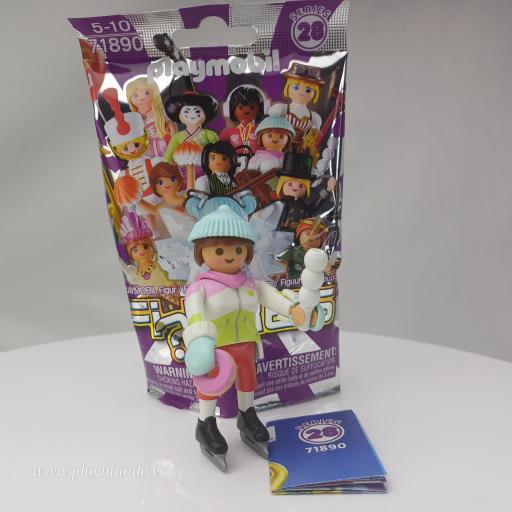 PLAYMOBIL SERIE 28 CHICAS PATINADORA [1]