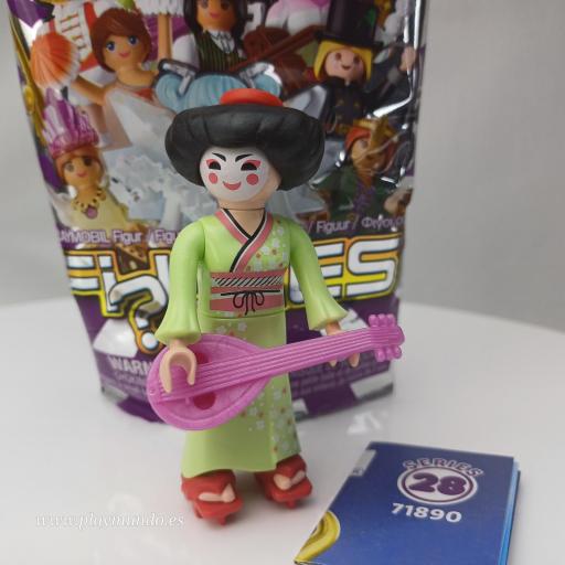 PLAYMOBIL SERIE 28 CHICAS JAPONESA GEISHA