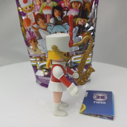 PLAYMOBIL SERIE 28 CHICAS MAJORETTE CHICA BANCA DE MUSICA [3]