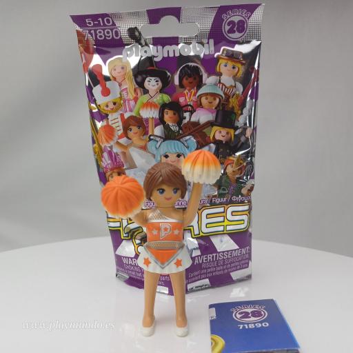 PLAYMOBIL SERIE 28 CHICAS ANIMADORA [2]