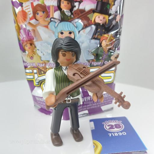 PLAYMOBIL SERIE 28 CHICAS VIOLINISTA MUSICA