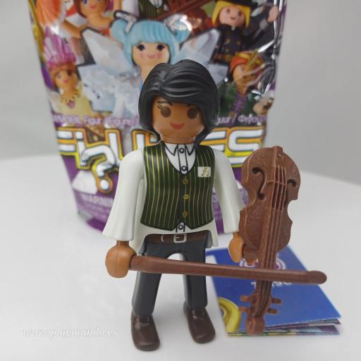 PLAYMOBIL SERIE 28 CHICAS VIOLINISTA MUSICA [1]