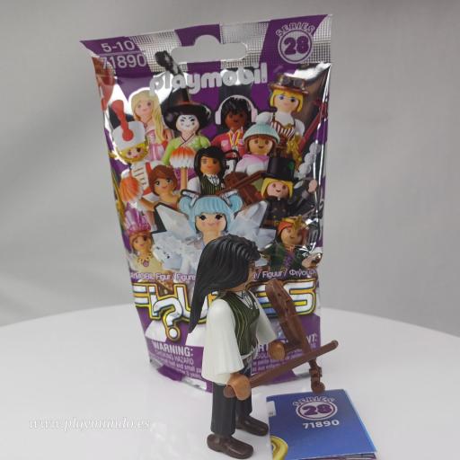 PLAYMOBIL SERIE 28 CHICAS VIOLINISTA MUSICA [2]