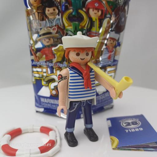 PLAYMOBIL SERIE 28 CHICOS MARINERO POPEYE
