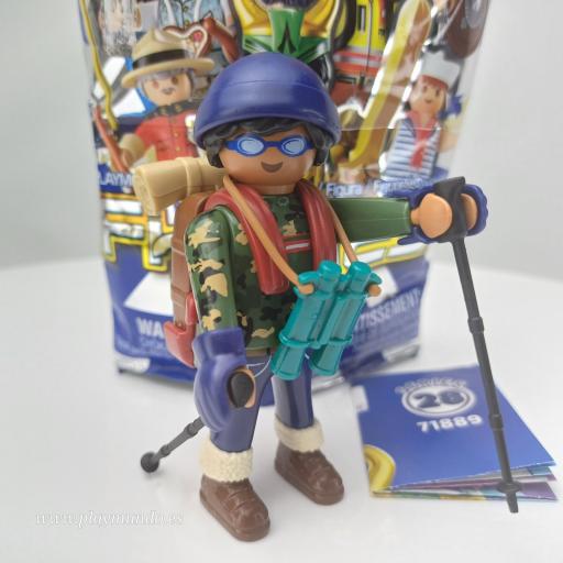 PLAYMOBIL SERIE 28 CHICOS SENDERISTA EXCURSIONISTA