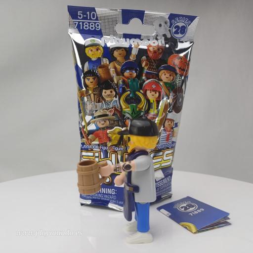 PLAYMOBIL SERIE 28 CHICOS CERVECERO [1]