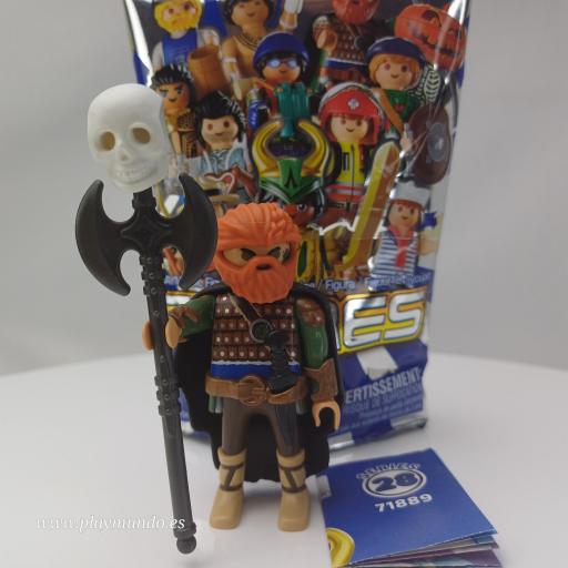 PLAYMOBIL SERIE 28 CHICOS GUERRERO BARBARO