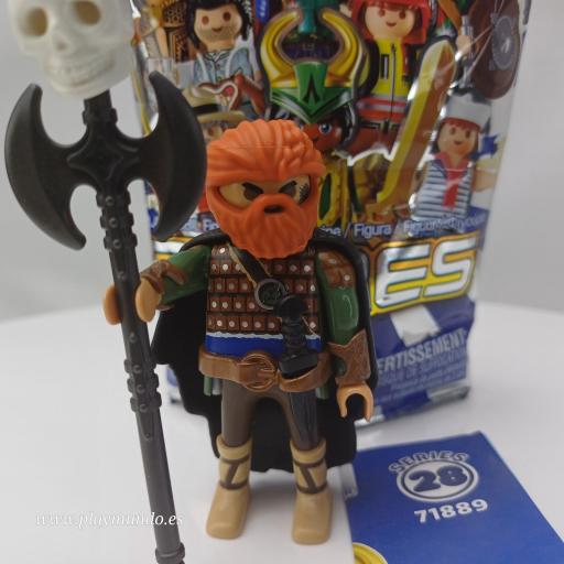 PLAYMOBIL SERIE 28 CHICOS GUERRERO BARBARO [1]