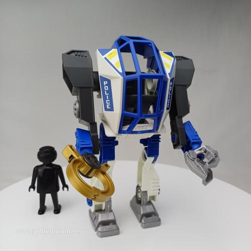 PLAYMOBIL GRAN ROBOT POLICIA 