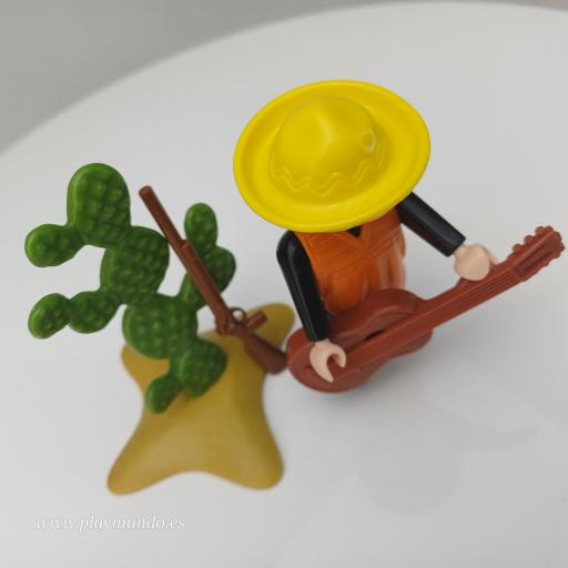 PLAYMOBIL 3384 MEXICANO CON GUITARRA - MARIACHI (AÑO 1988 - 1990) [1]