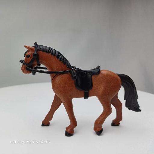 PLAYMOBIL CABALLO  MARRON MOD0598