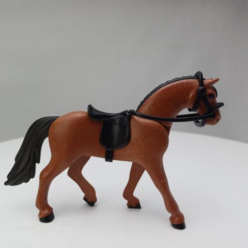 PLAYMOBIL CABALLO  MARRON MOD0598 [1]