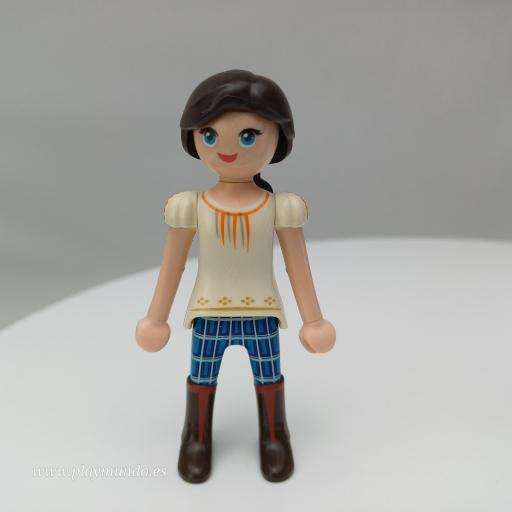 PLAYMOBIL MUJER MUÑECO CLICK mod9237