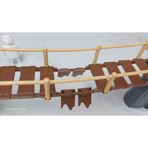 PLAYMOBIL PUENTE SOBRE ROCAS DIORAMA  [3]